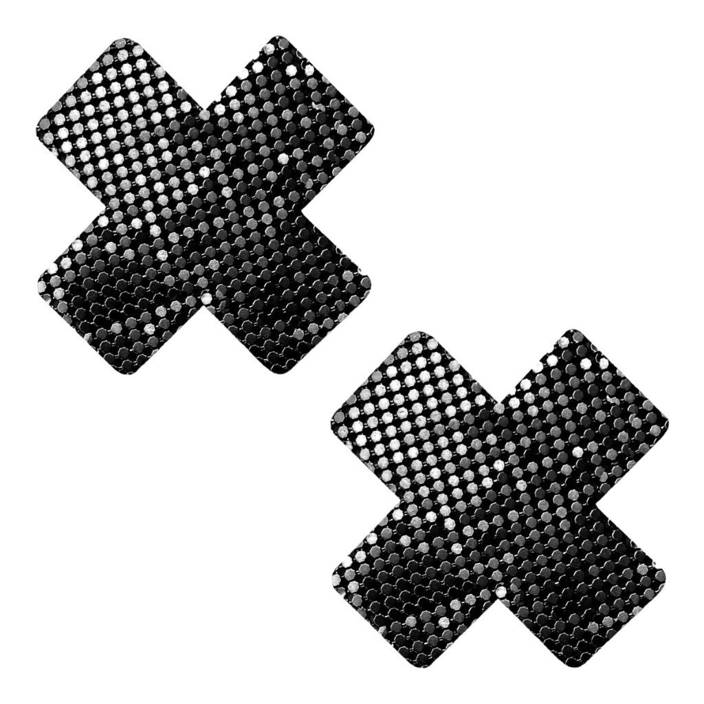 Black Chainmail Texture X Pasties