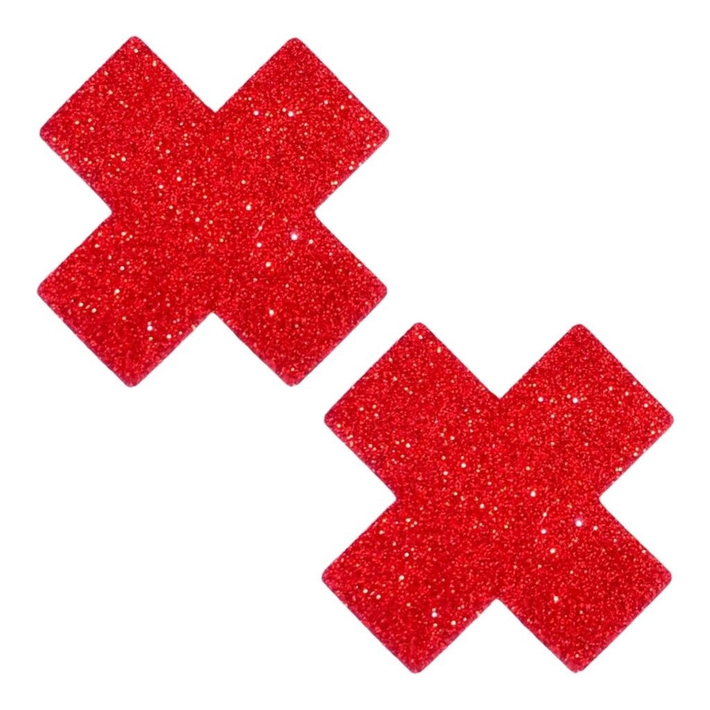 Red Glitter X Pasties