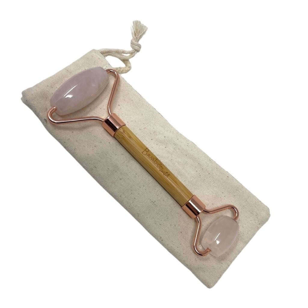 Rose Quartz Facial Massage Roller