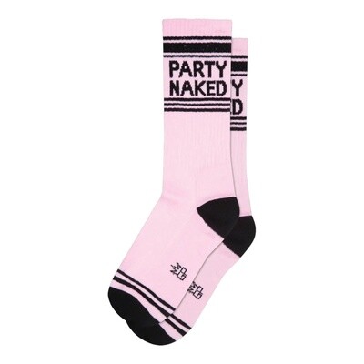 Party Naked Gym Crew Socks