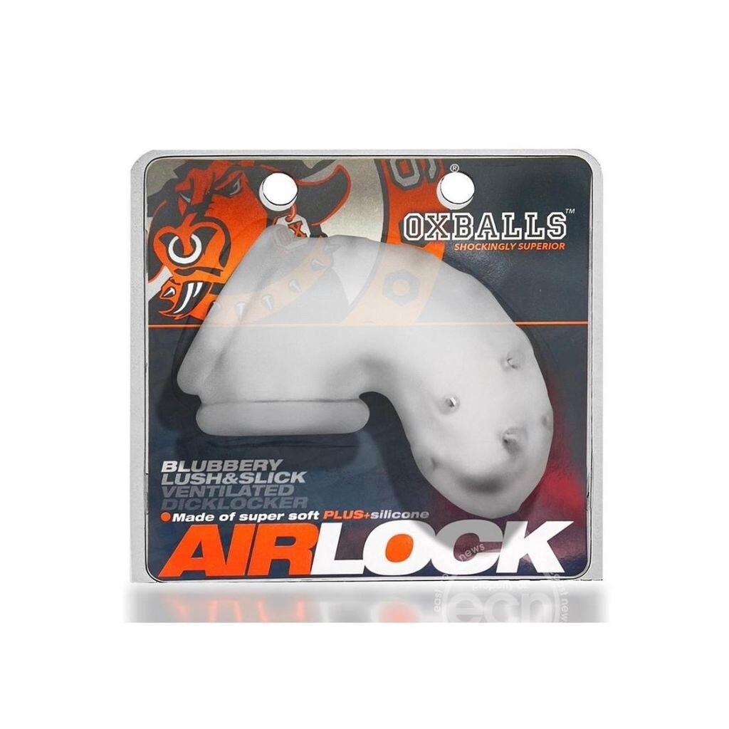 Airlock Vented Silicone Chastity Cage