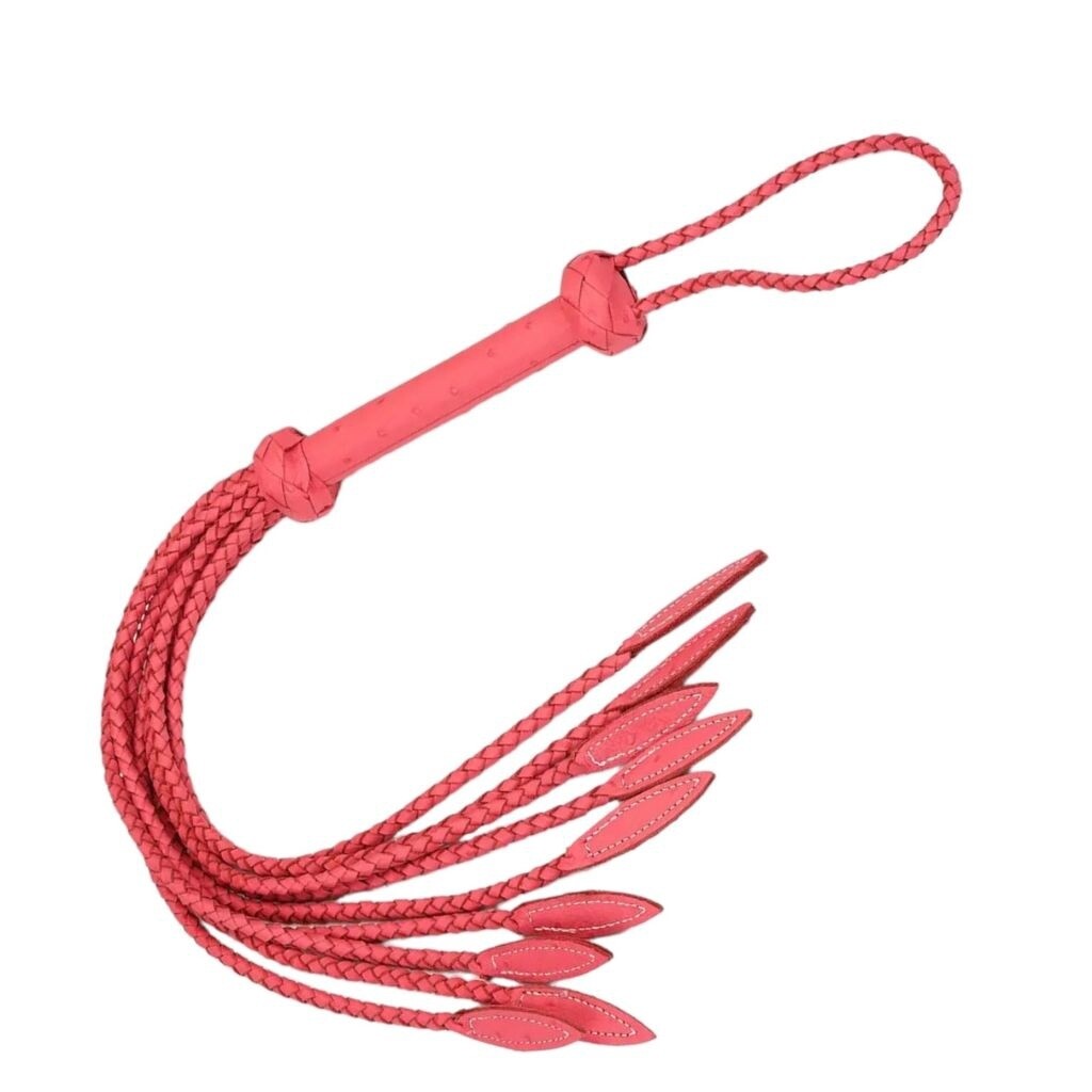 Pink Nine Tails Braided Flogger
