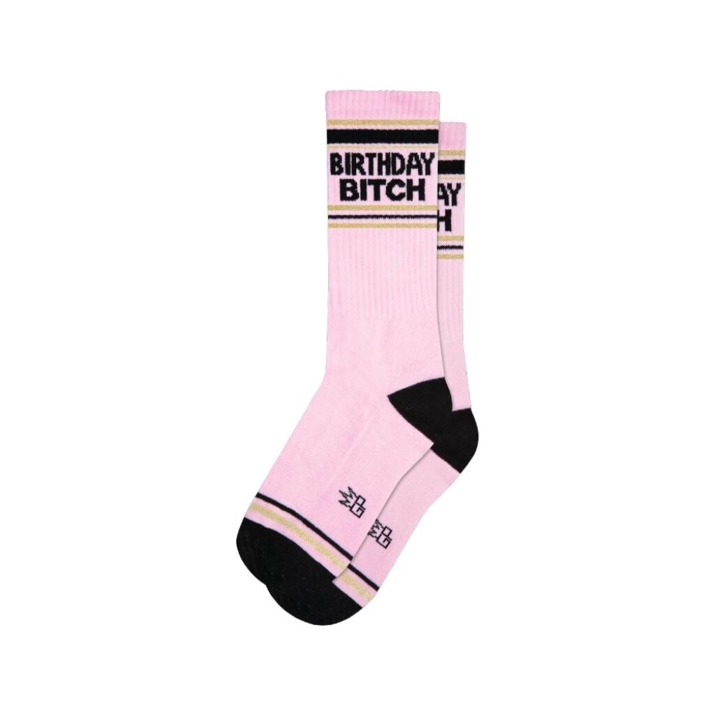 Birthday B*tch Gym Crew Socks