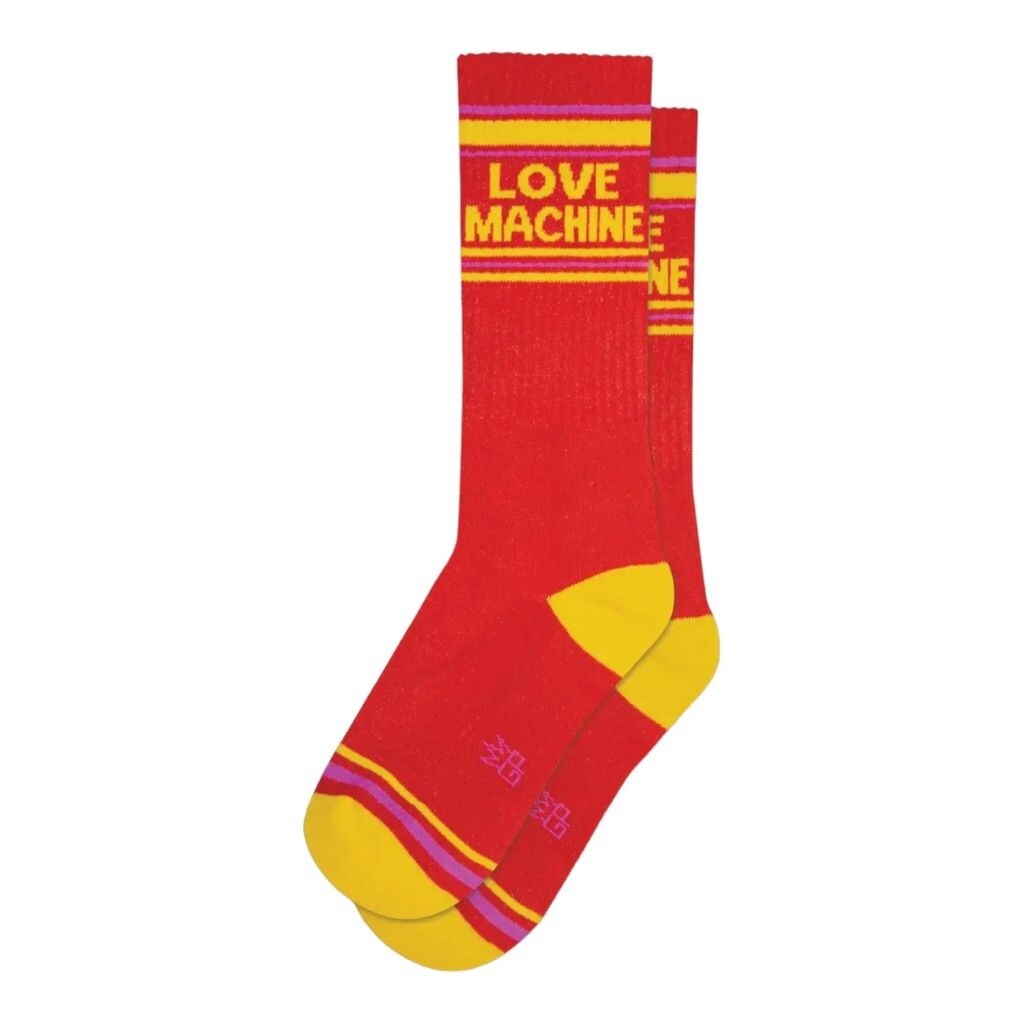 Love Machine Gym Crew Socks
