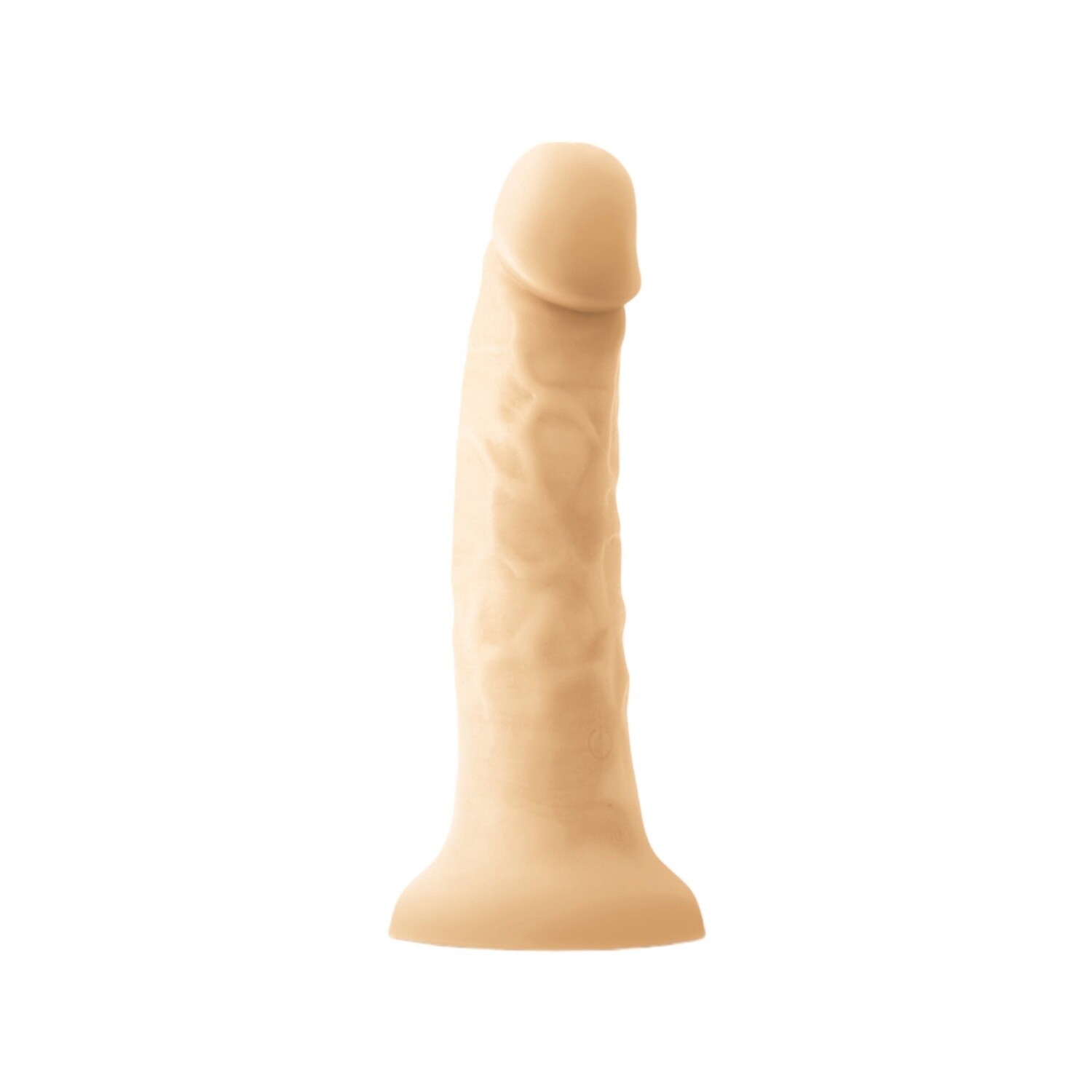 Colours Vibrating Silicone Dildo 7&quot;, Color: Light