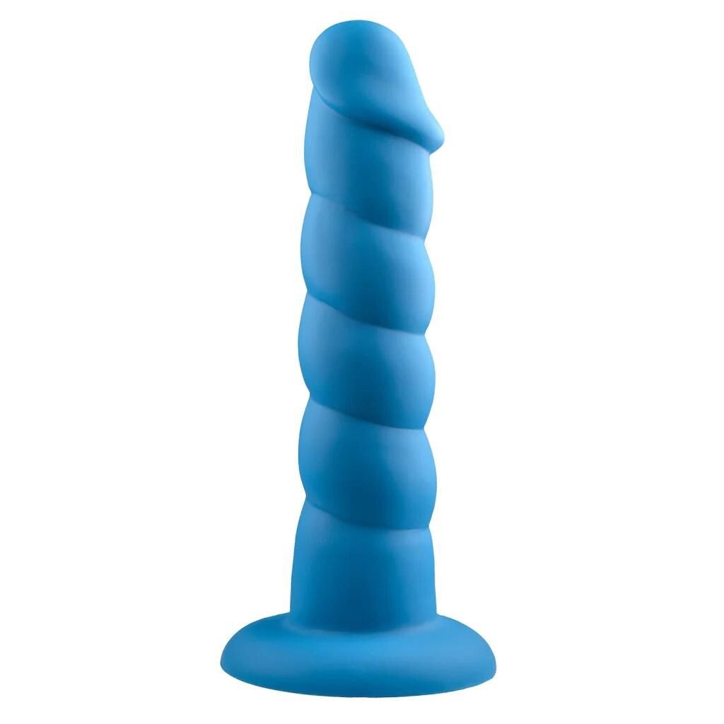 Suga Daddy Dildo 9.5&quot;, Color: Blue