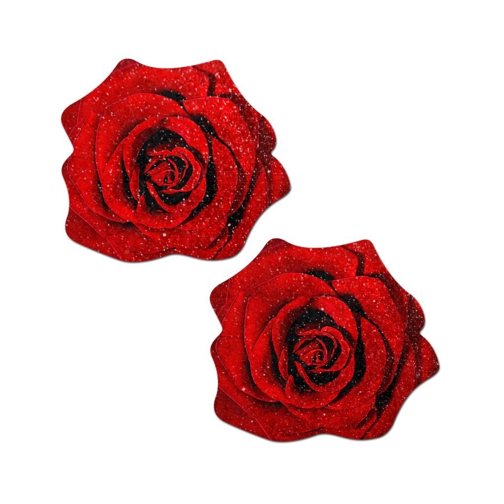 Glitter Rose Pasties