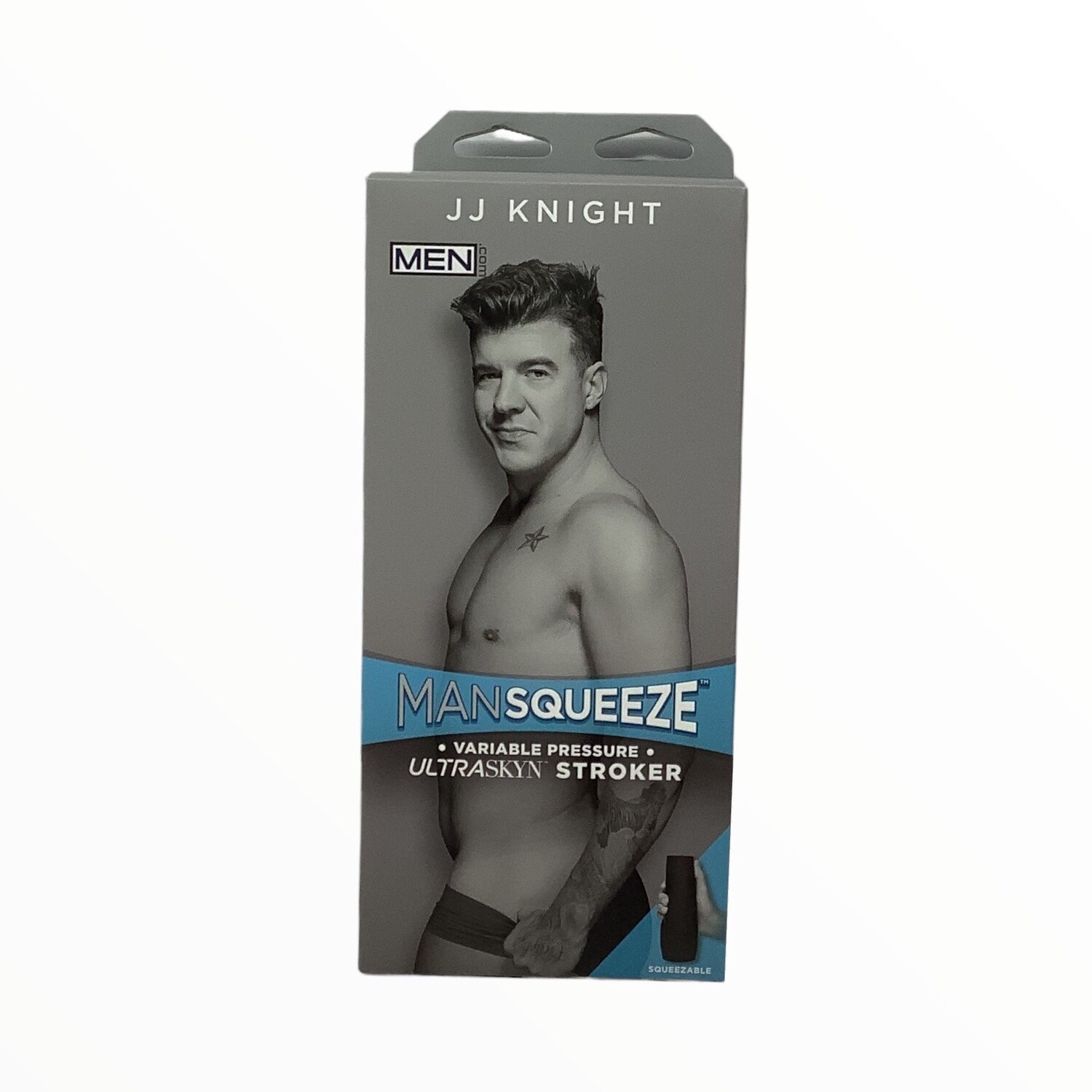 Man Squeeze JJ Knight Ultraskyn Stroker