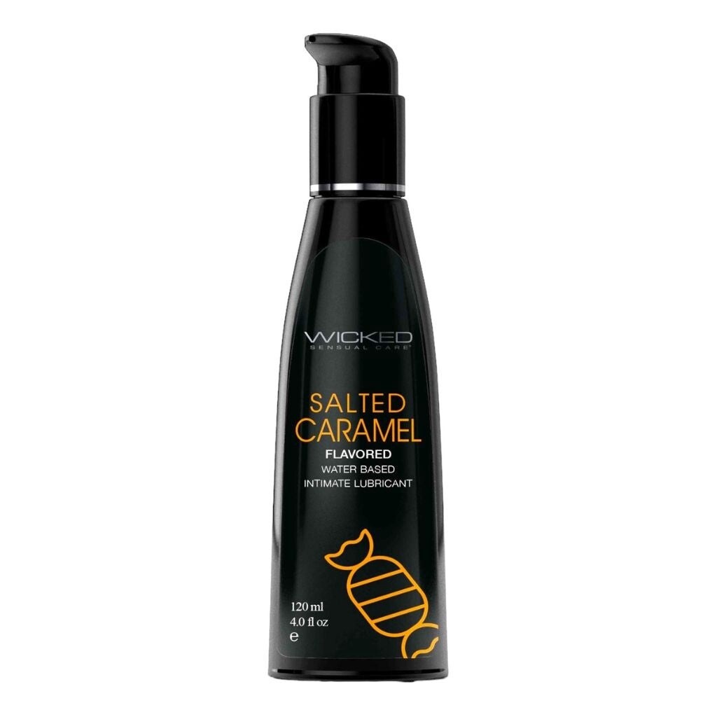 Wicked Aqua Salted Caramel Flavored Lubricant