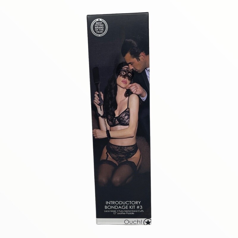 Ouch! - Introductory Bondage Kit #3 - Black