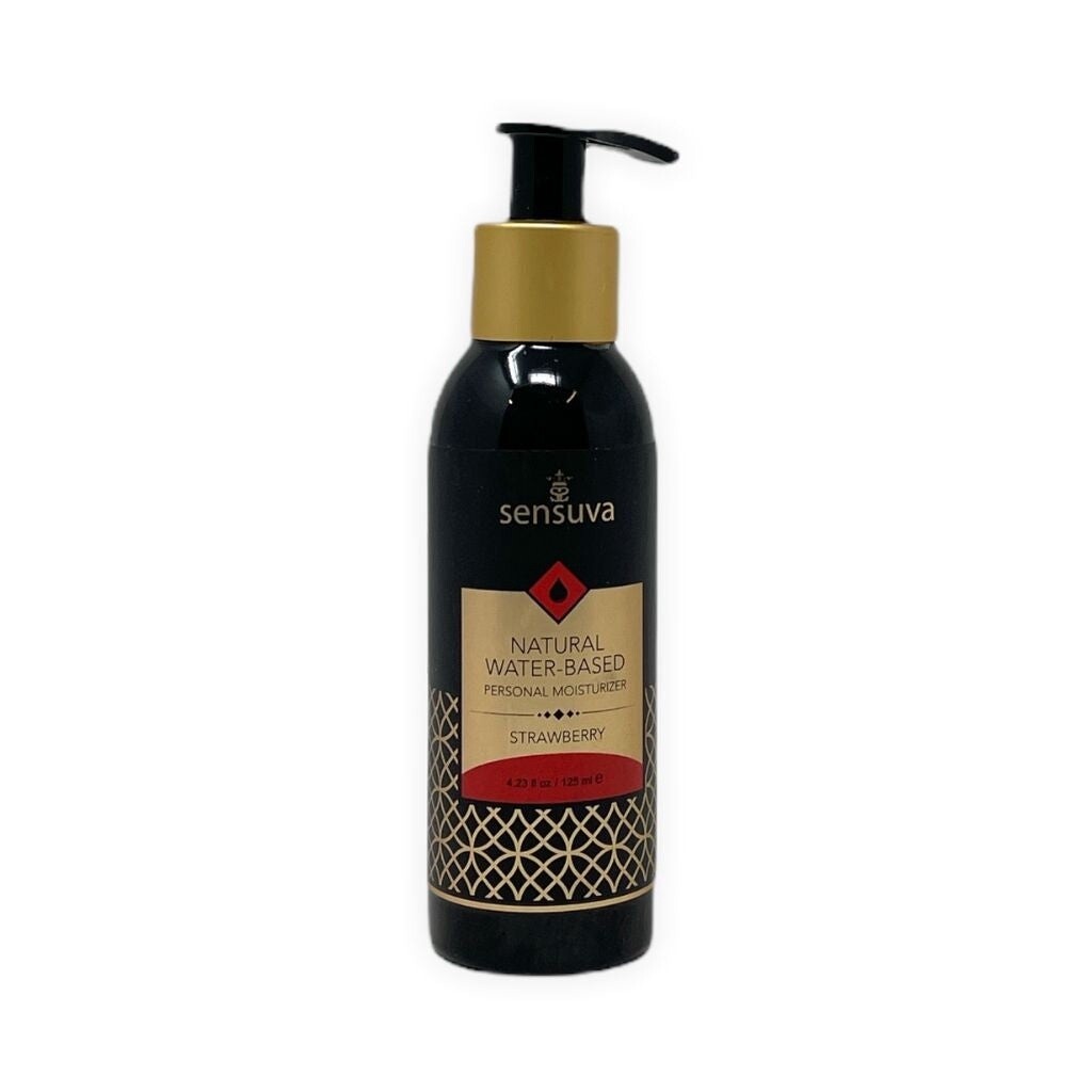 Strawberry Natural Water Based Flavored Lubricant