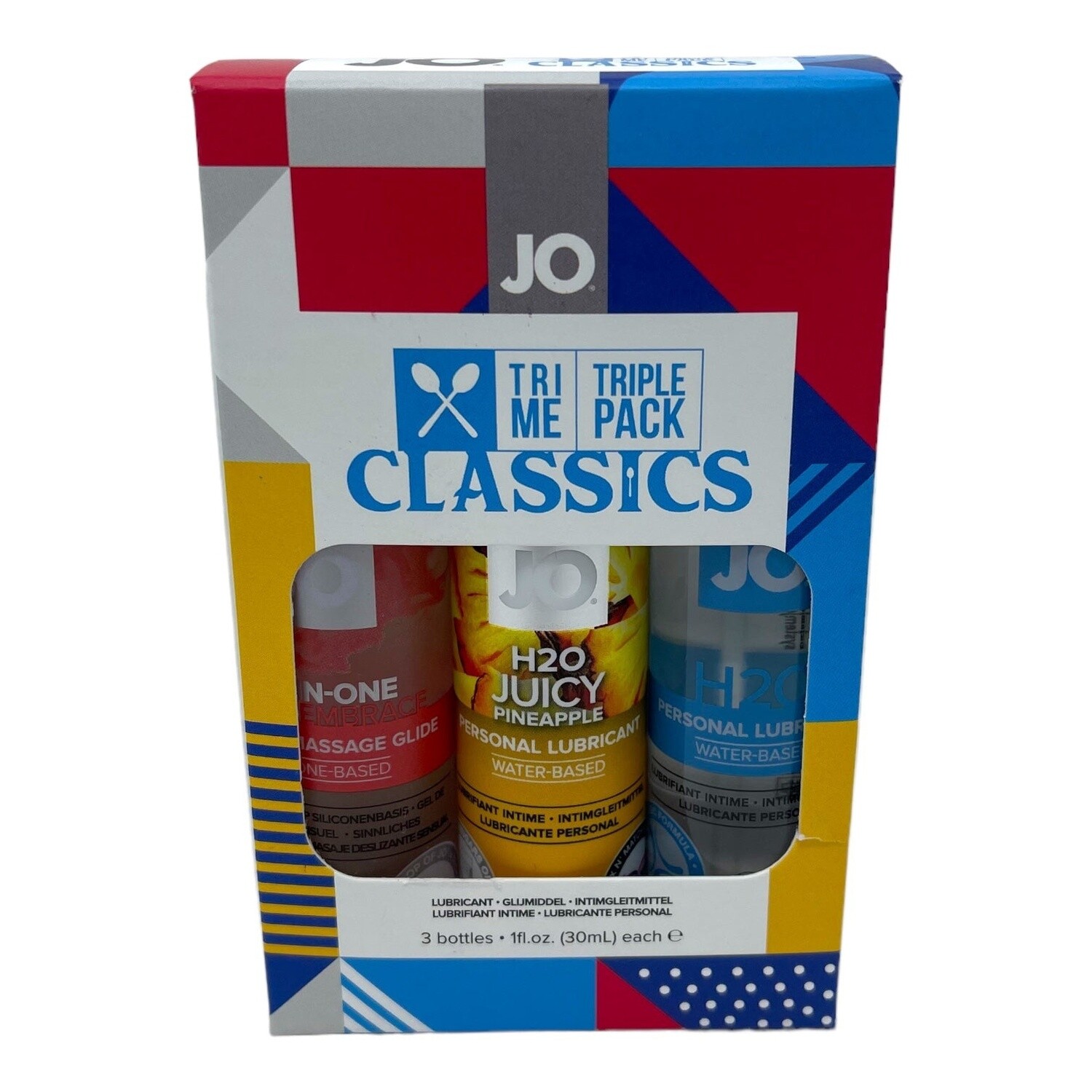 Jo Tri Me Classics Triple Pack Lubricant