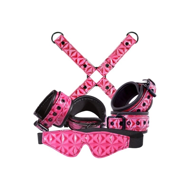 Sinful Bondage Kit, Color: Pink