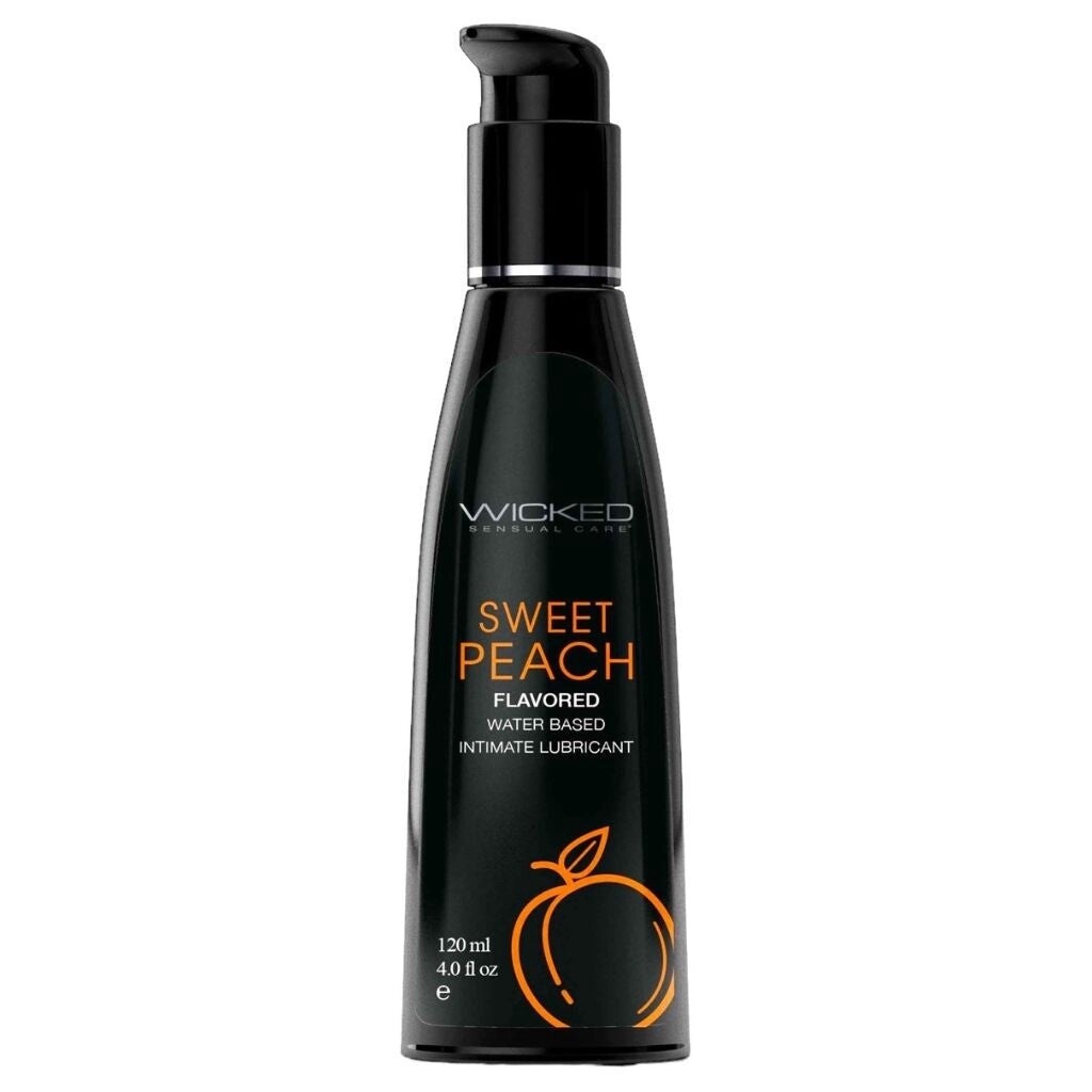 Wicked Aqua Sweet Peach Flavored Lubricant