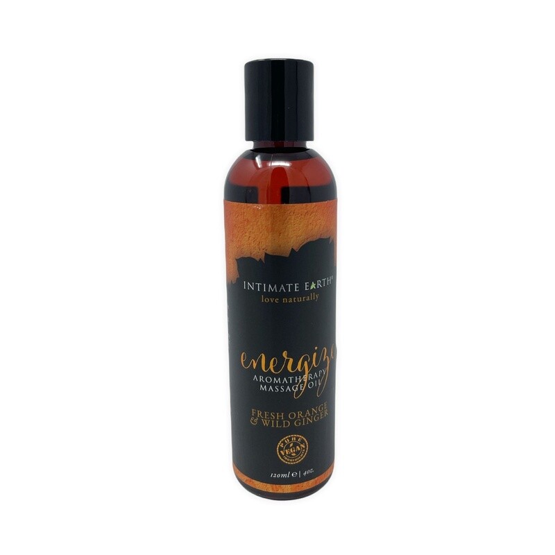 Aromatherapy Massage Oil - Orange and Wild Ginger