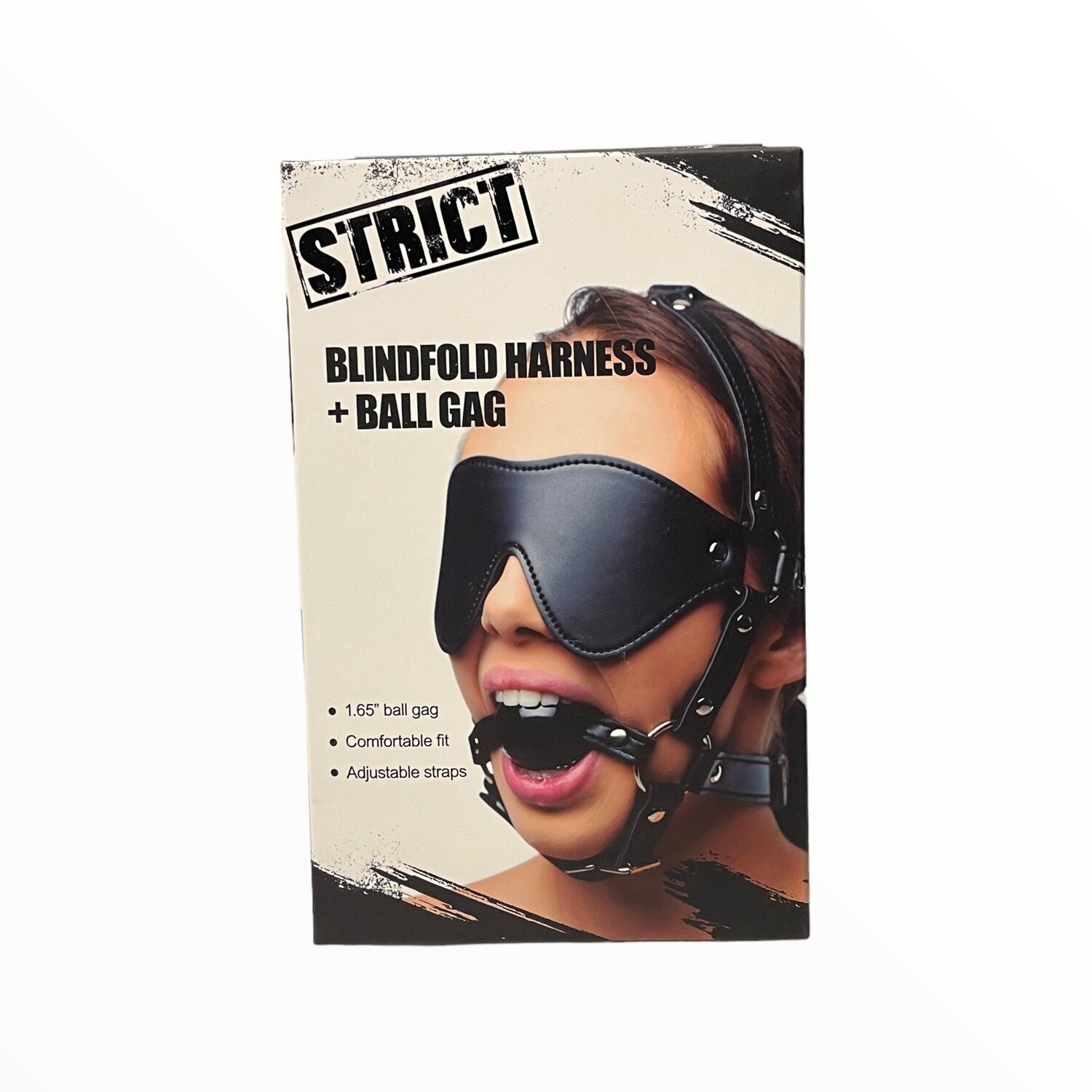 Blindfold Harness &amp; Ball Gag