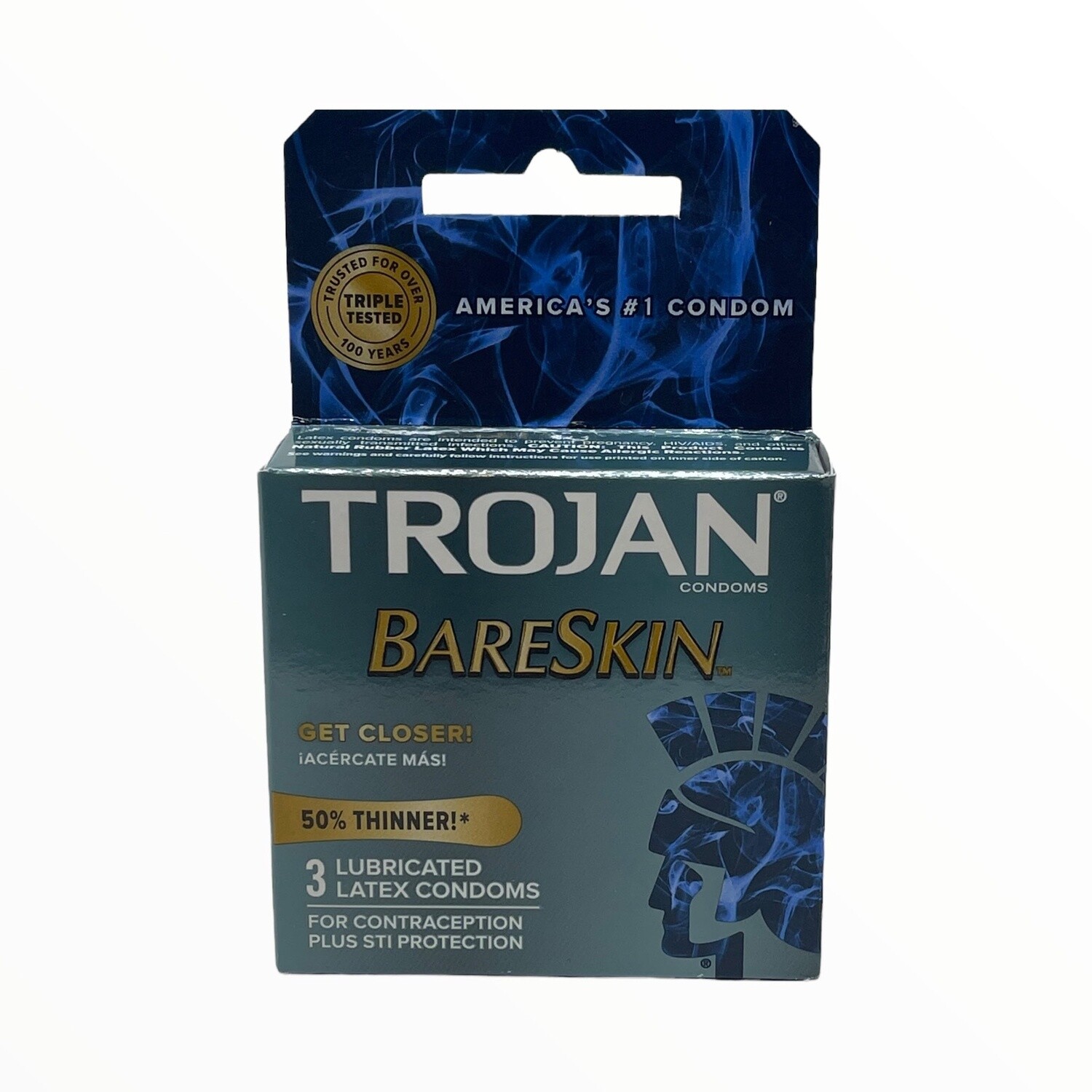 Trojan BareSkin Condoms, Style: 3 Pack