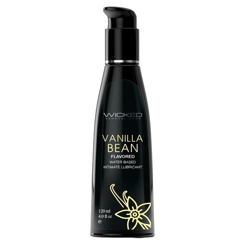 Wicked Aqua Vanilla Bean Flavored Lubricant