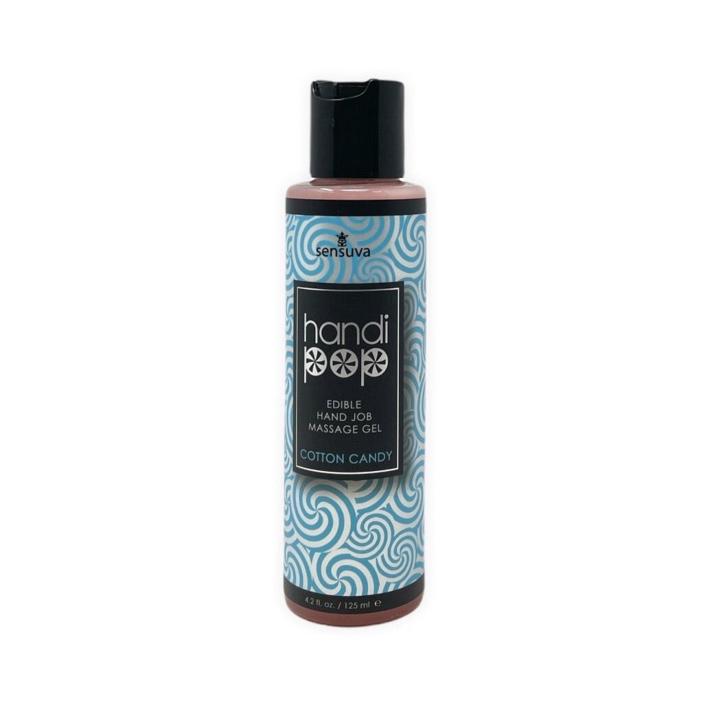Handipop Edible Hand Job Gel - 4.2oz., Style: Cotton Candy