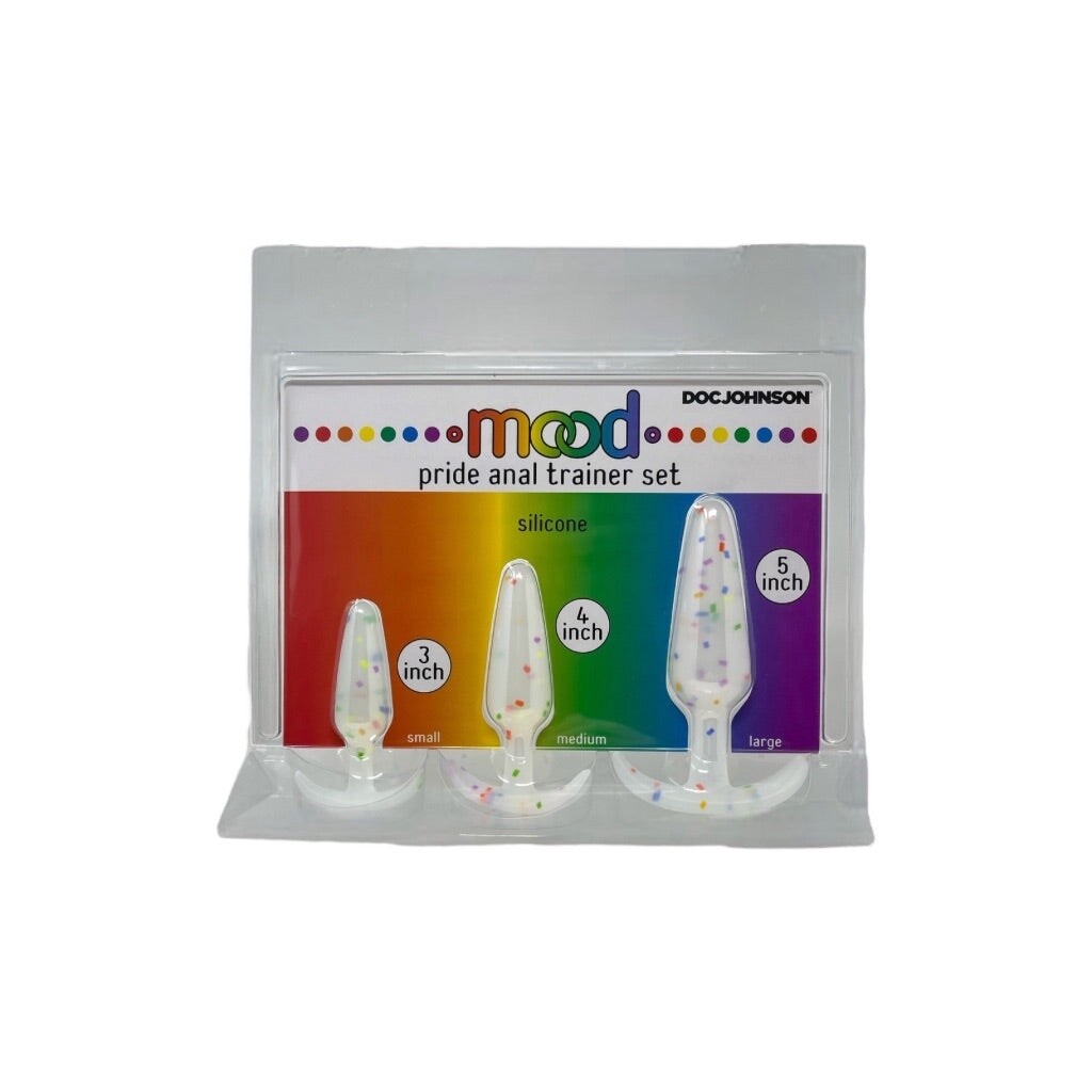 Mood Naughty Anal Trainer Kit, Color: Confetti