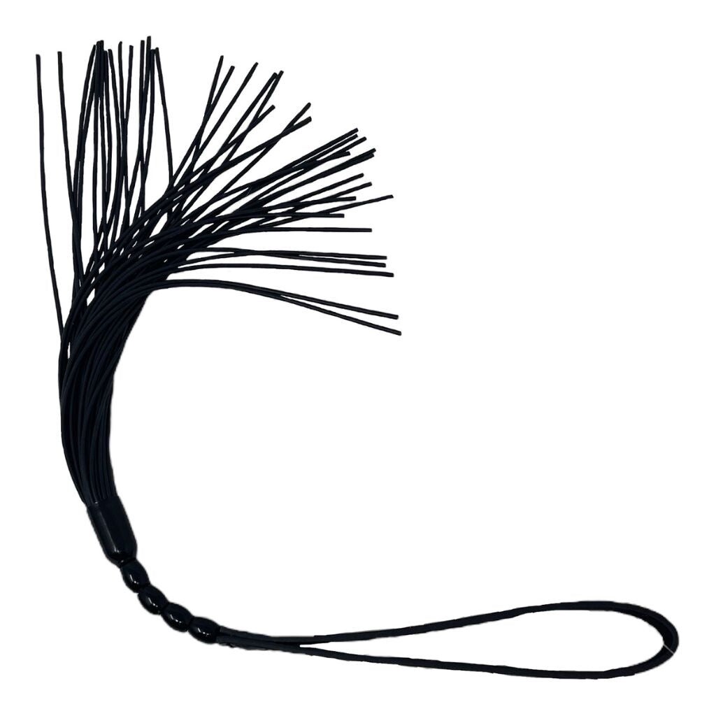 S&amp;M Beaded Noir Flogger