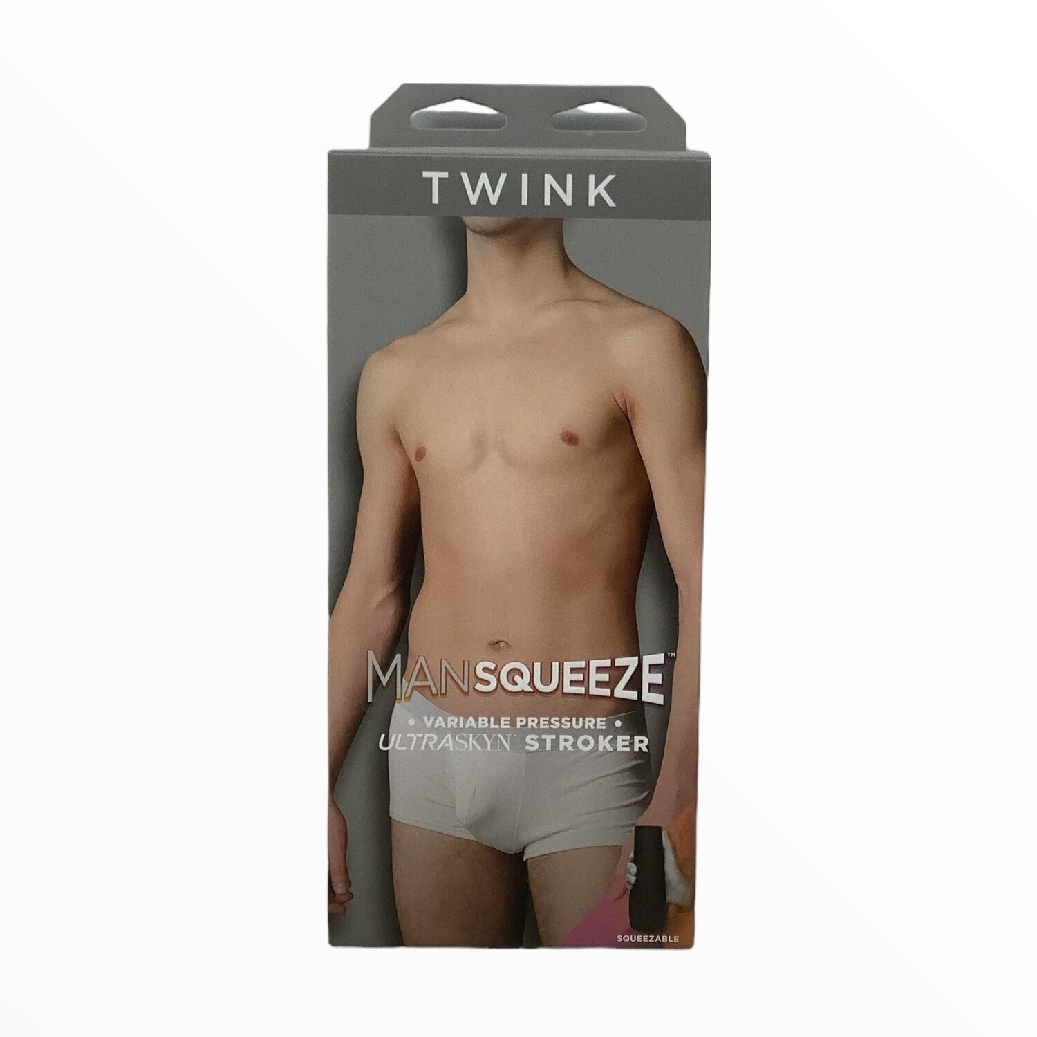 Man Squeeze Twink Ultraskyn Stroker