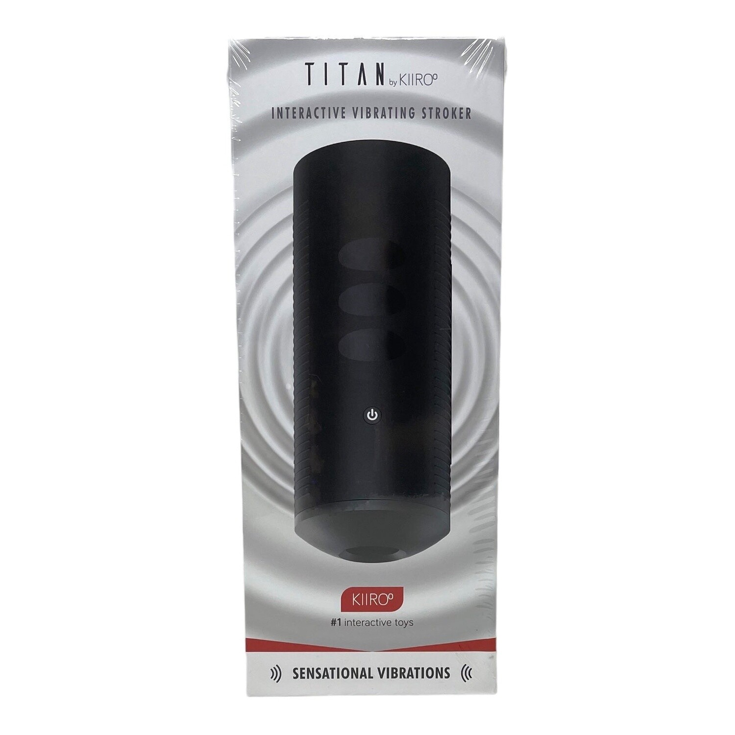 Titan Vibrating Interactive Stroker By Kiiroo