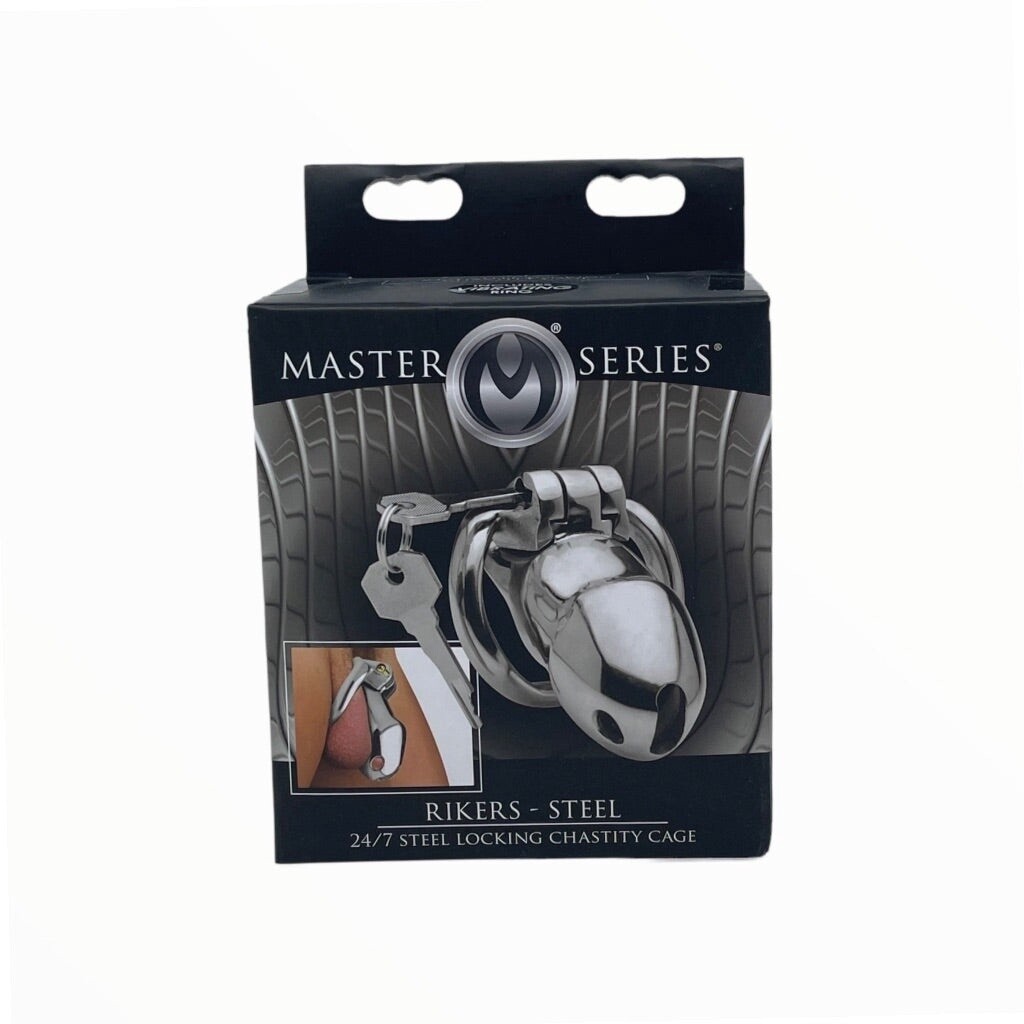 Rikers Steel Chastity Cage