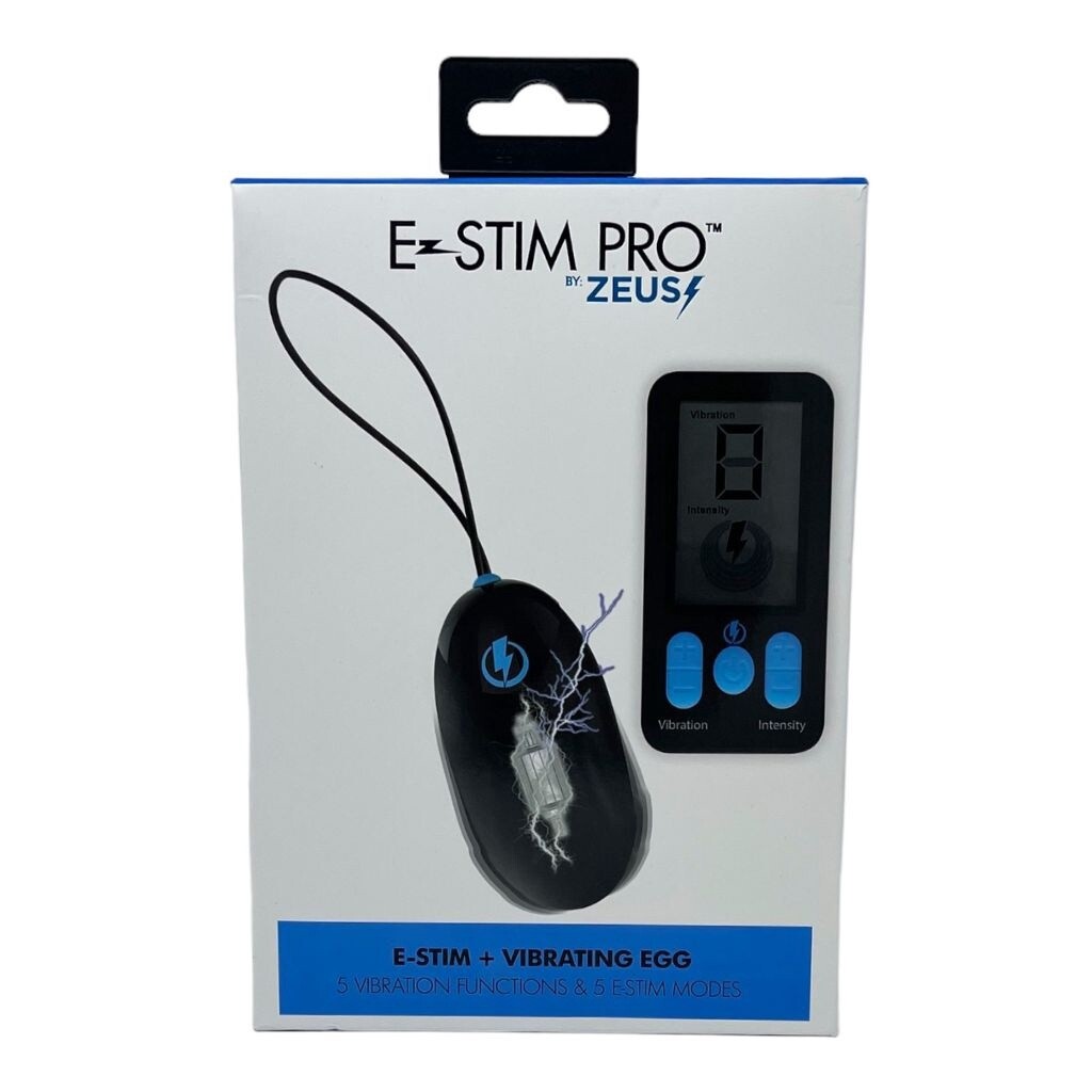 E-Stim Vibrating Remote Control Egg