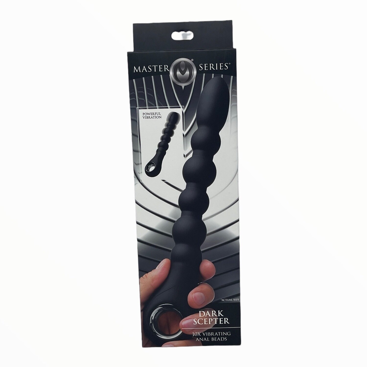 Dark Scepter Vibrating Anal Beads