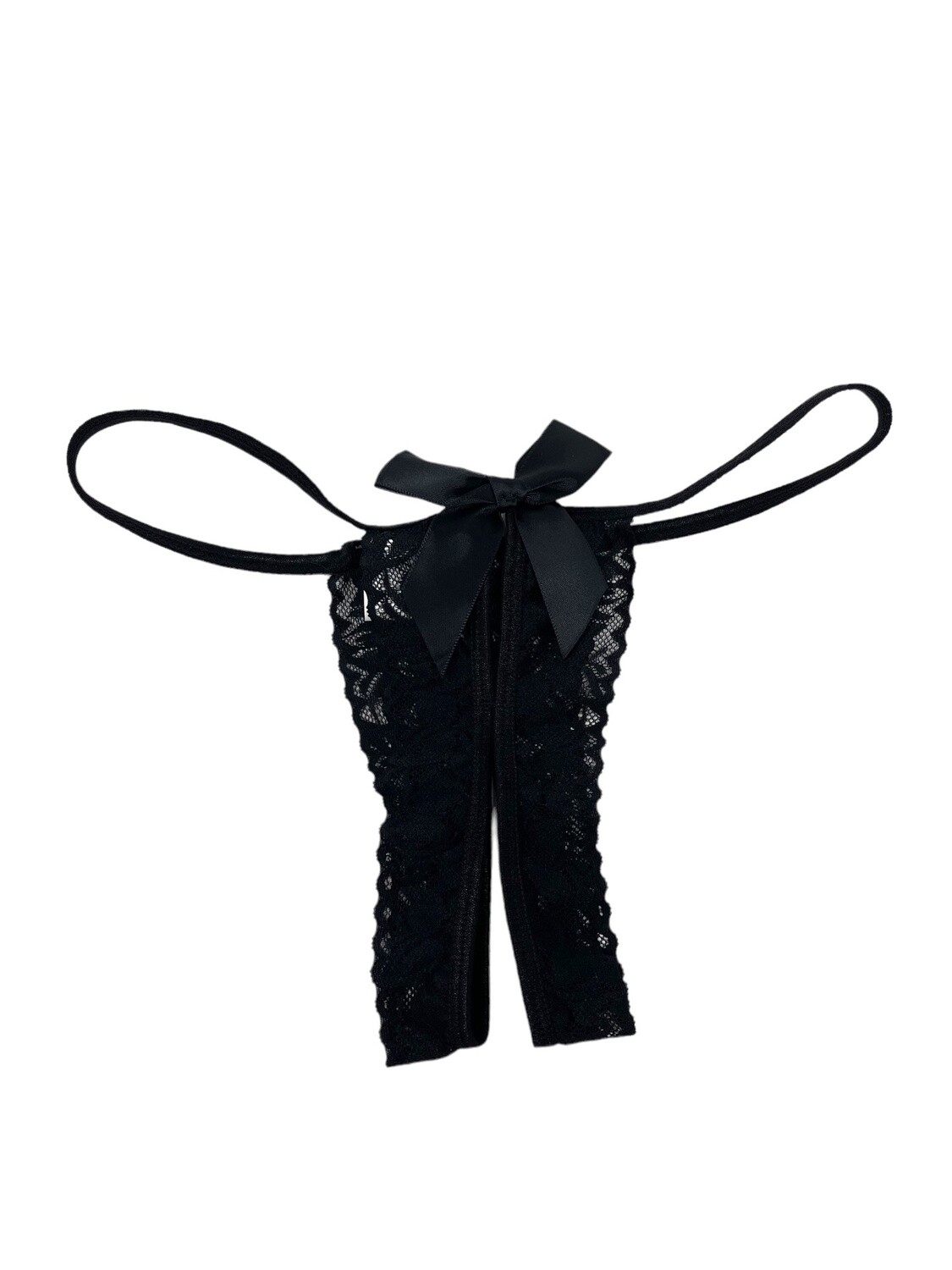 Lace Crotchless Panty