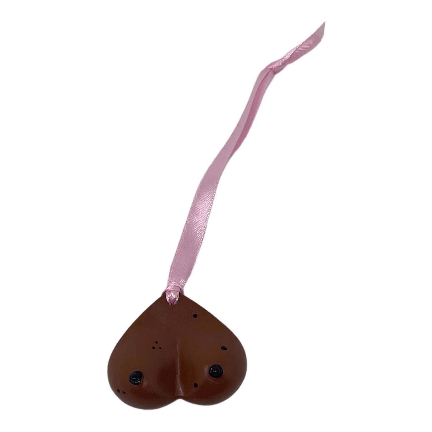 Handmade Boob Ornament, Color: Dark