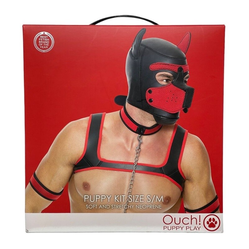 Ouch! 8-Piece Puppy Kit - Red