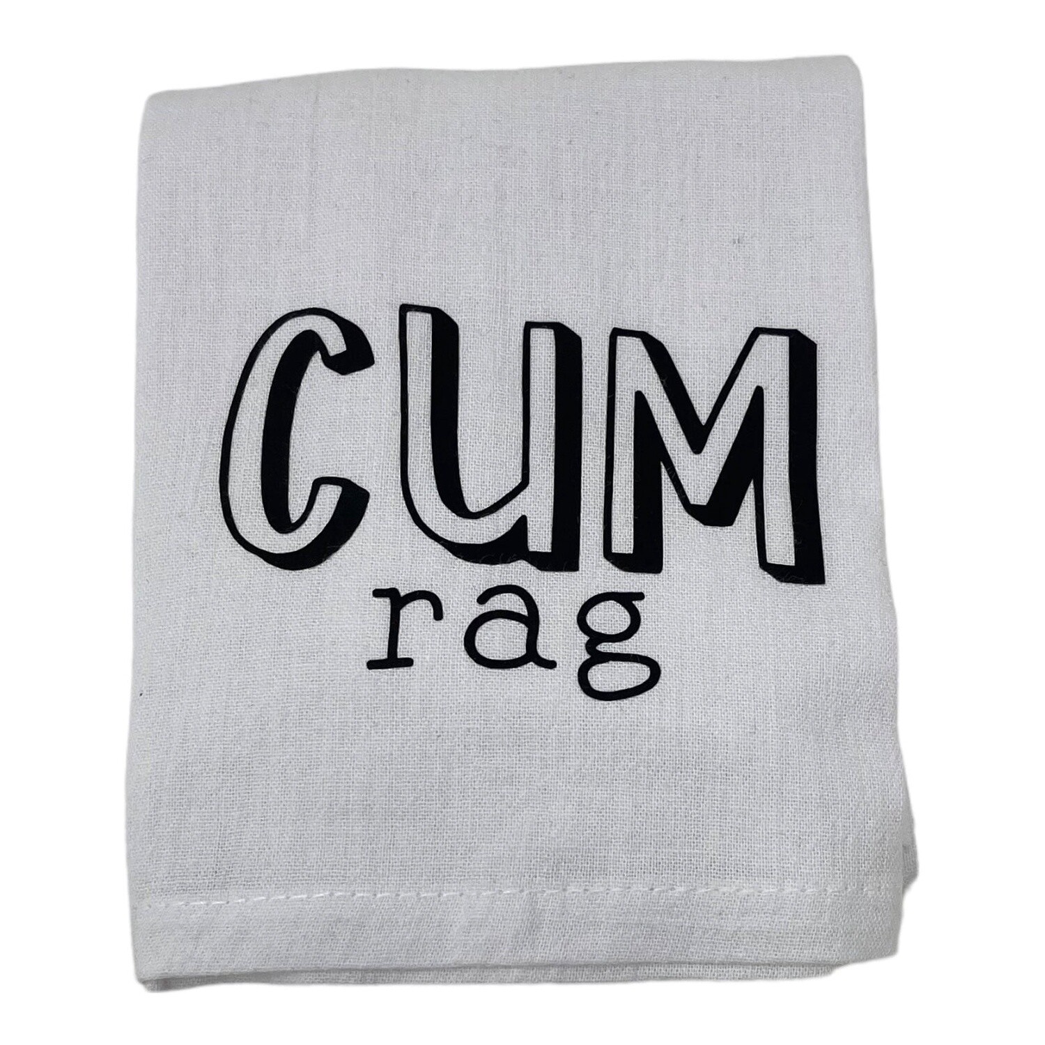Cum Rag, Color: Black