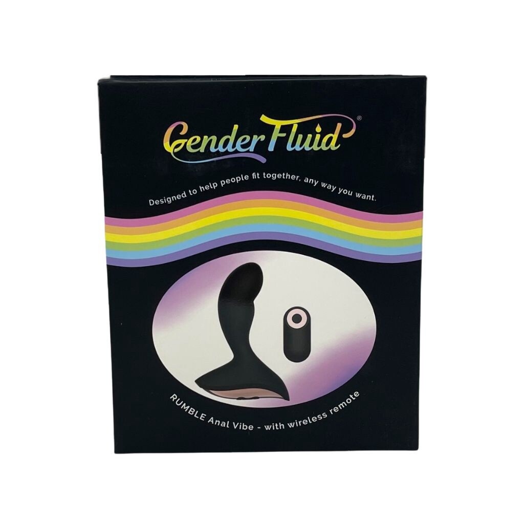 Rumble Remote Control Vibrating Anal Plug