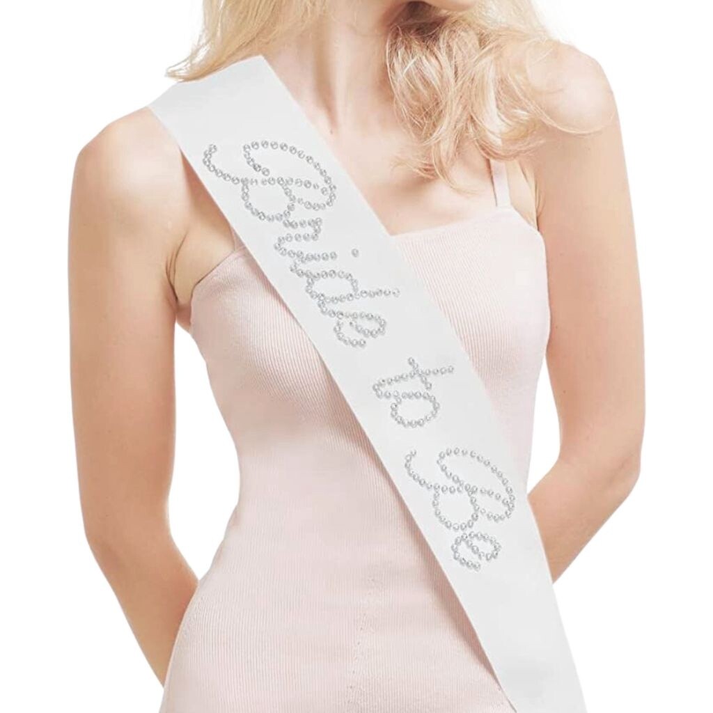 Bride to Be Rhinestone Bridal Sash