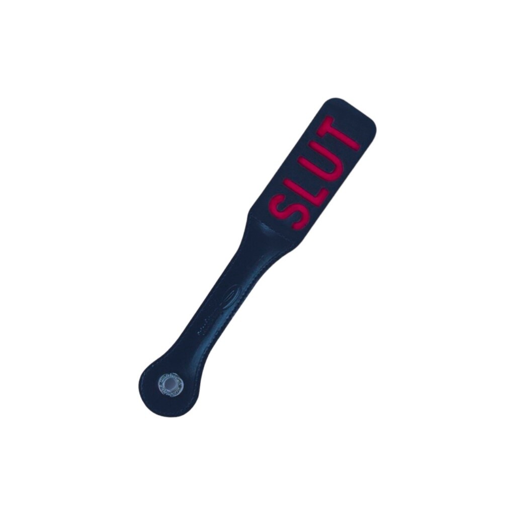 Sportsheets Leather Slut Impression Paddle