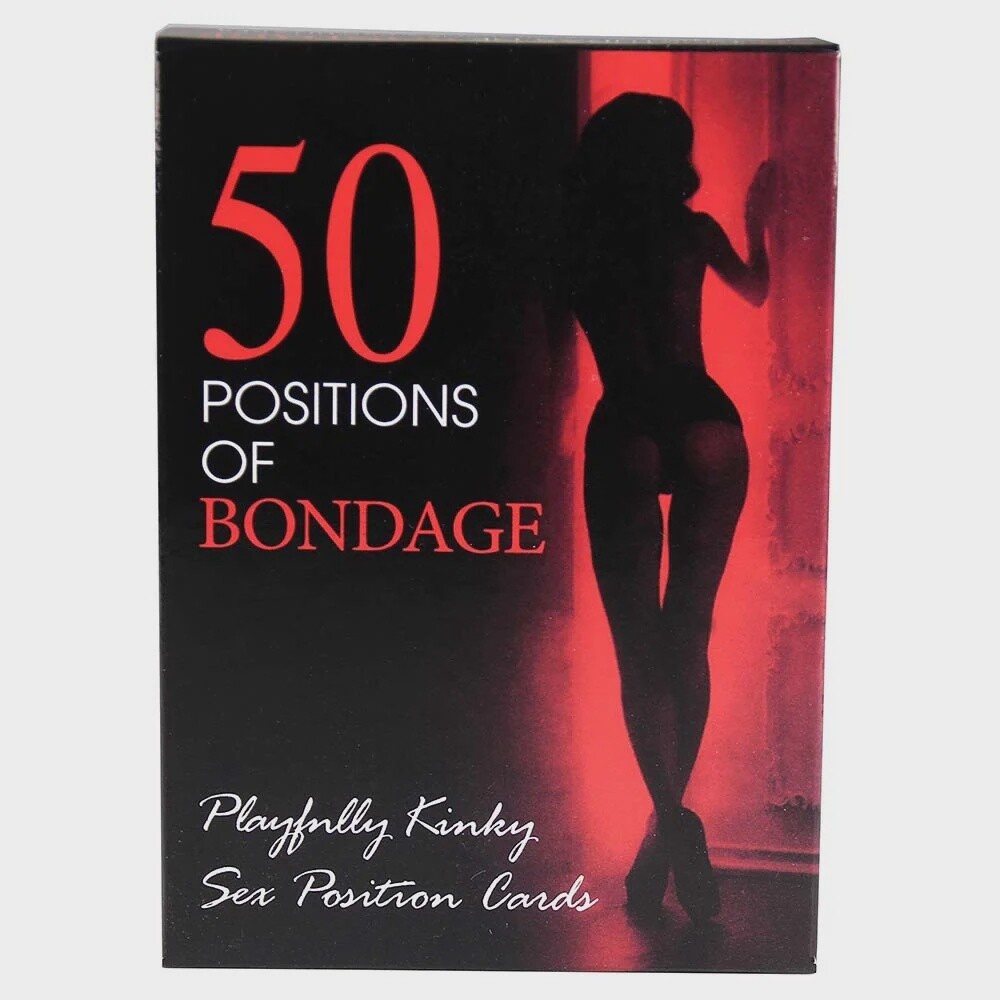 50 Positions Bondage Sex Position Cards