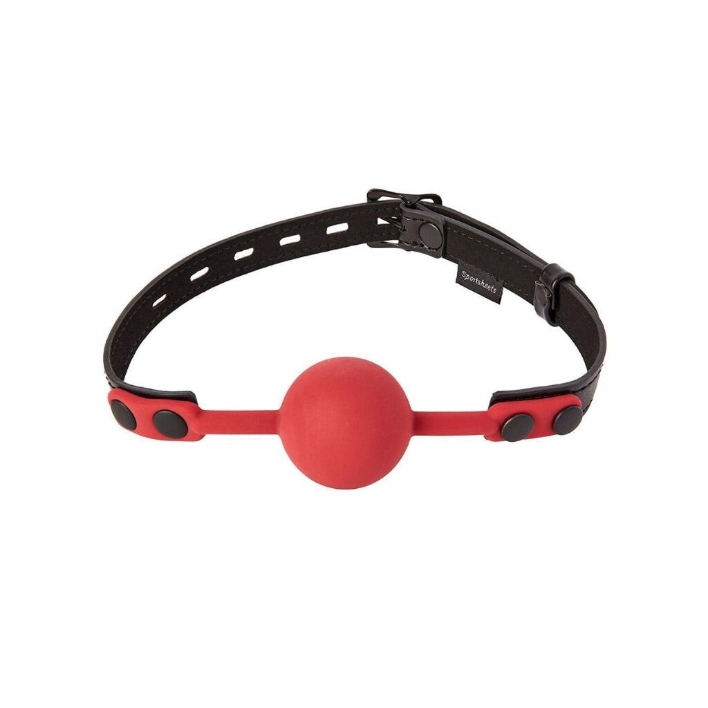 Saffron Silicone Ball Gag