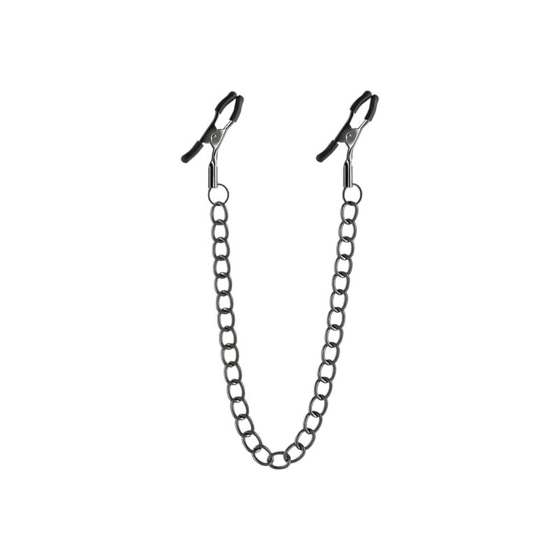 Bound DC2 Nipple Clamps with Chain