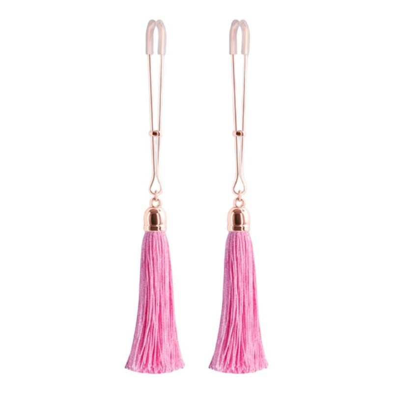 Bound T1 Teaser Nipple Clamps with Tassels