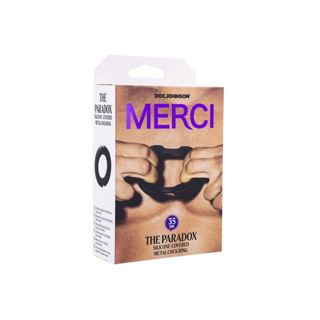 Merci Silicone Covered Metal C-Ring, Size: 35mm