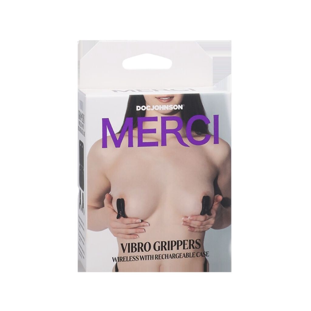 Merci Vibro Grippers Vibrating Nipple Clamps
