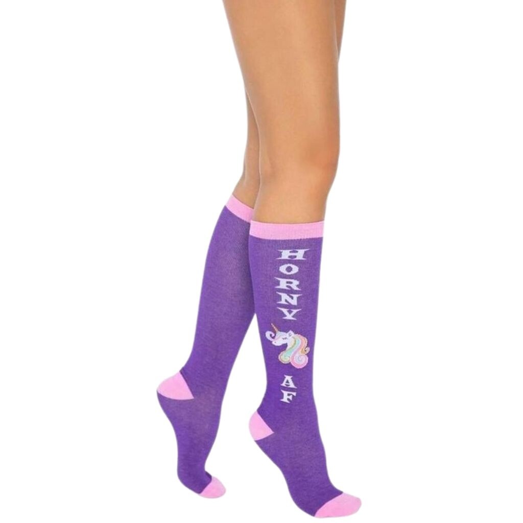 Horny AF Knee Socks
