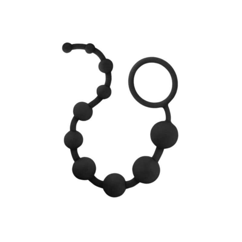 Anal Adventures Silicone 10 Anal Beads