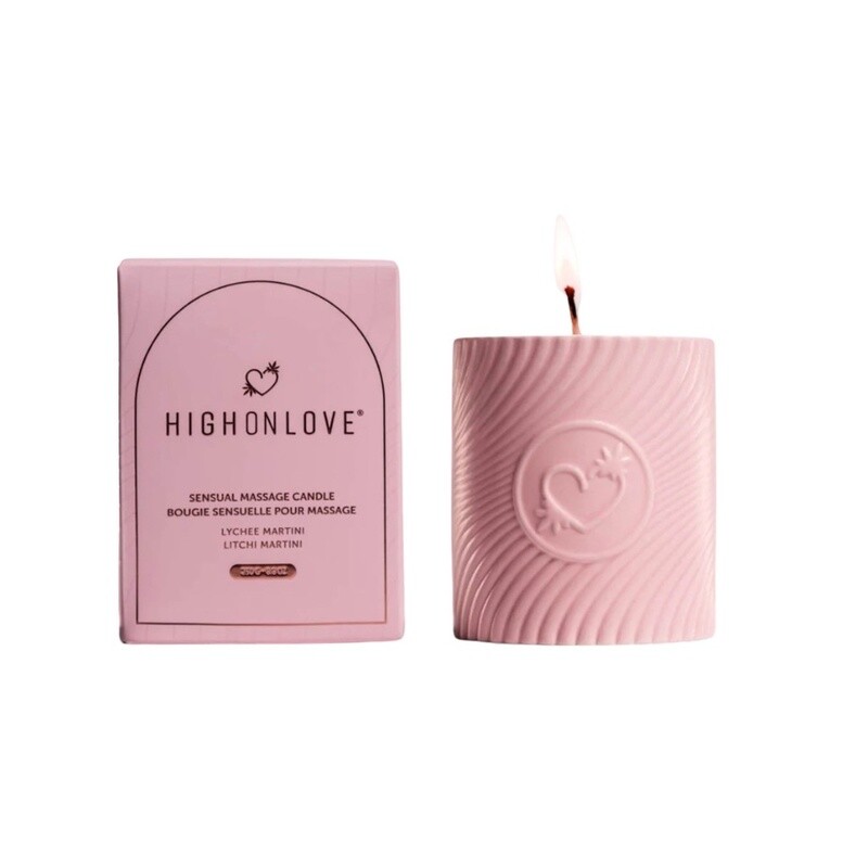 Massage Oil Candle - Litchi Martini