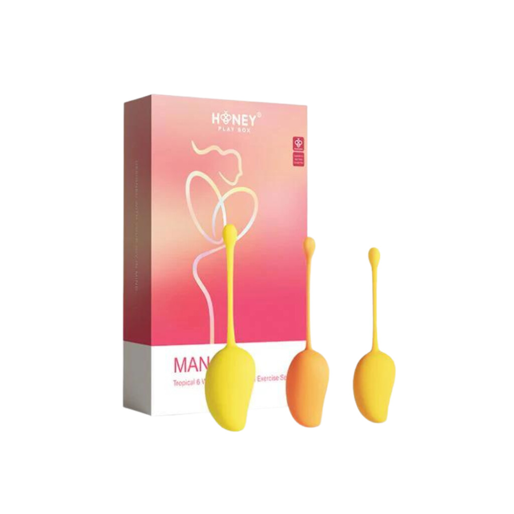 Honey Play Mango 6-Piece Kegel Ball Set
