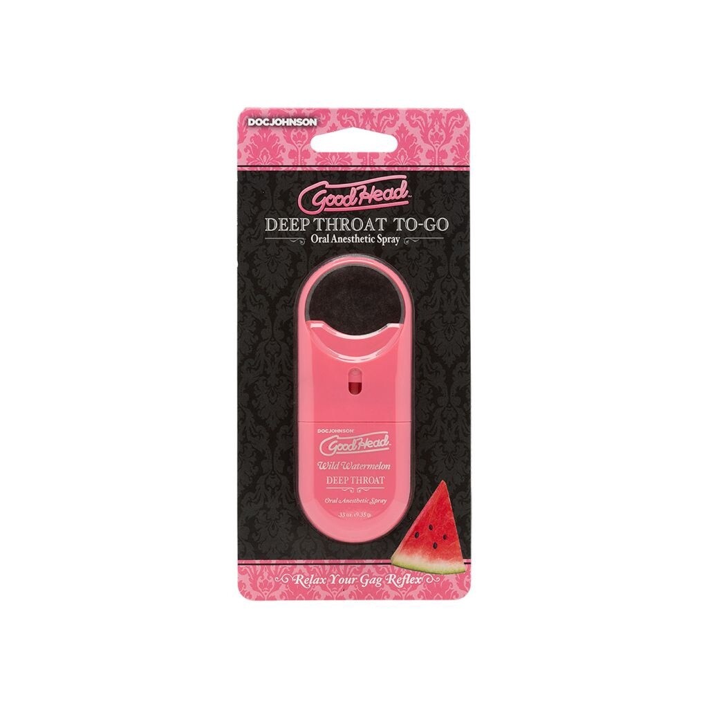 GoodHead To-Go Oral Anesthetic Spray, Flavor: Watermelon