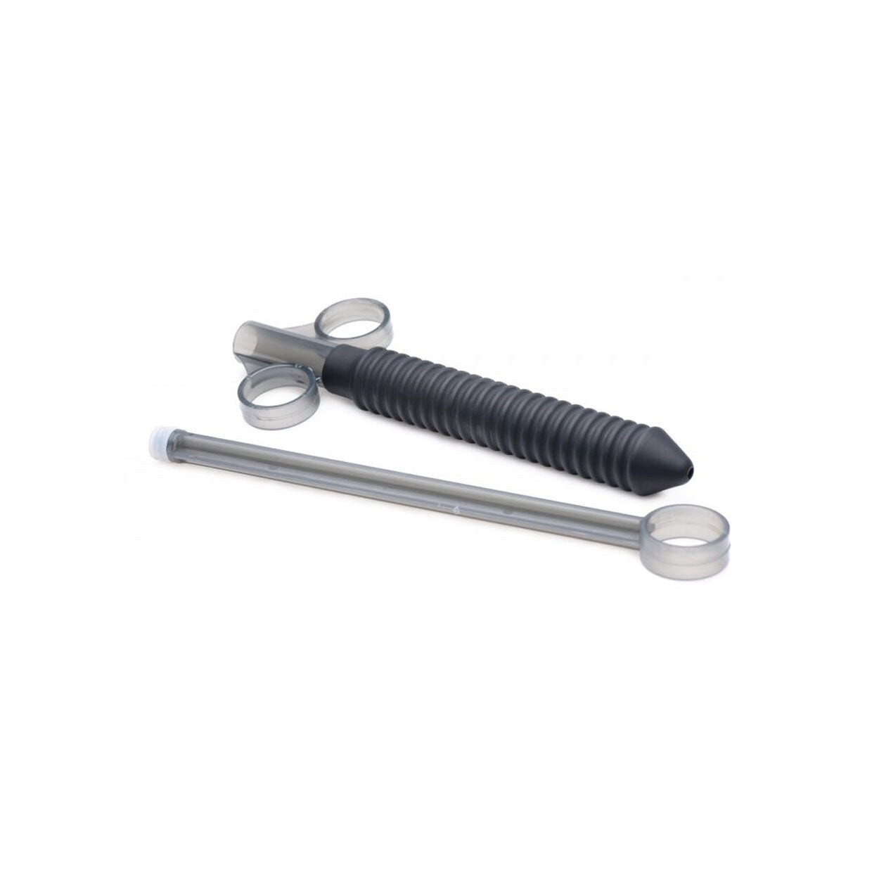 Clean Stream Ribbed Silicone Lube Launcher