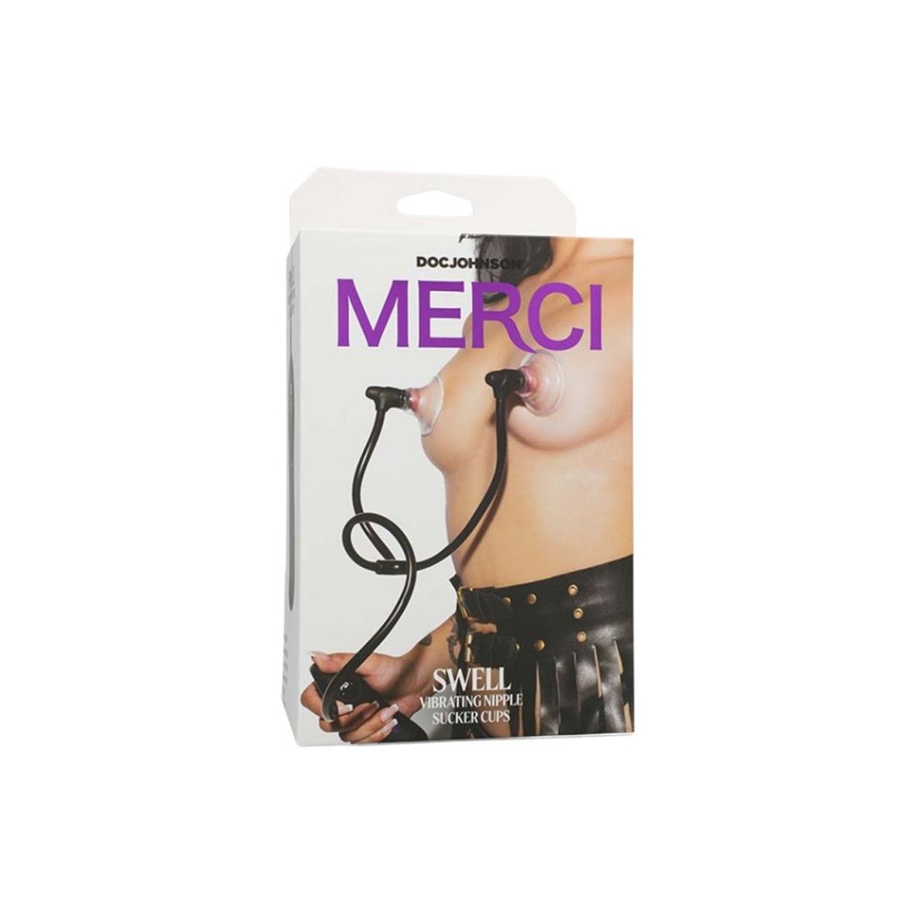 Merci Swell Auto Vibrating Nipple Sucker Cups